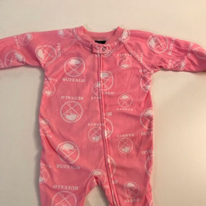NWOT Buffalo Sabers Soft Fleece Onesie!